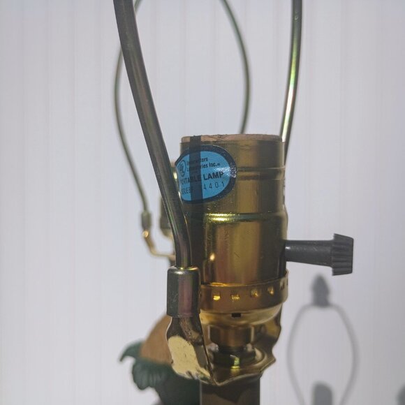 Vtg Pineapple Lamps Coastal Tropical Lamp Pair 3 Way Buffet Table Lightweight - Picture 9 of 17